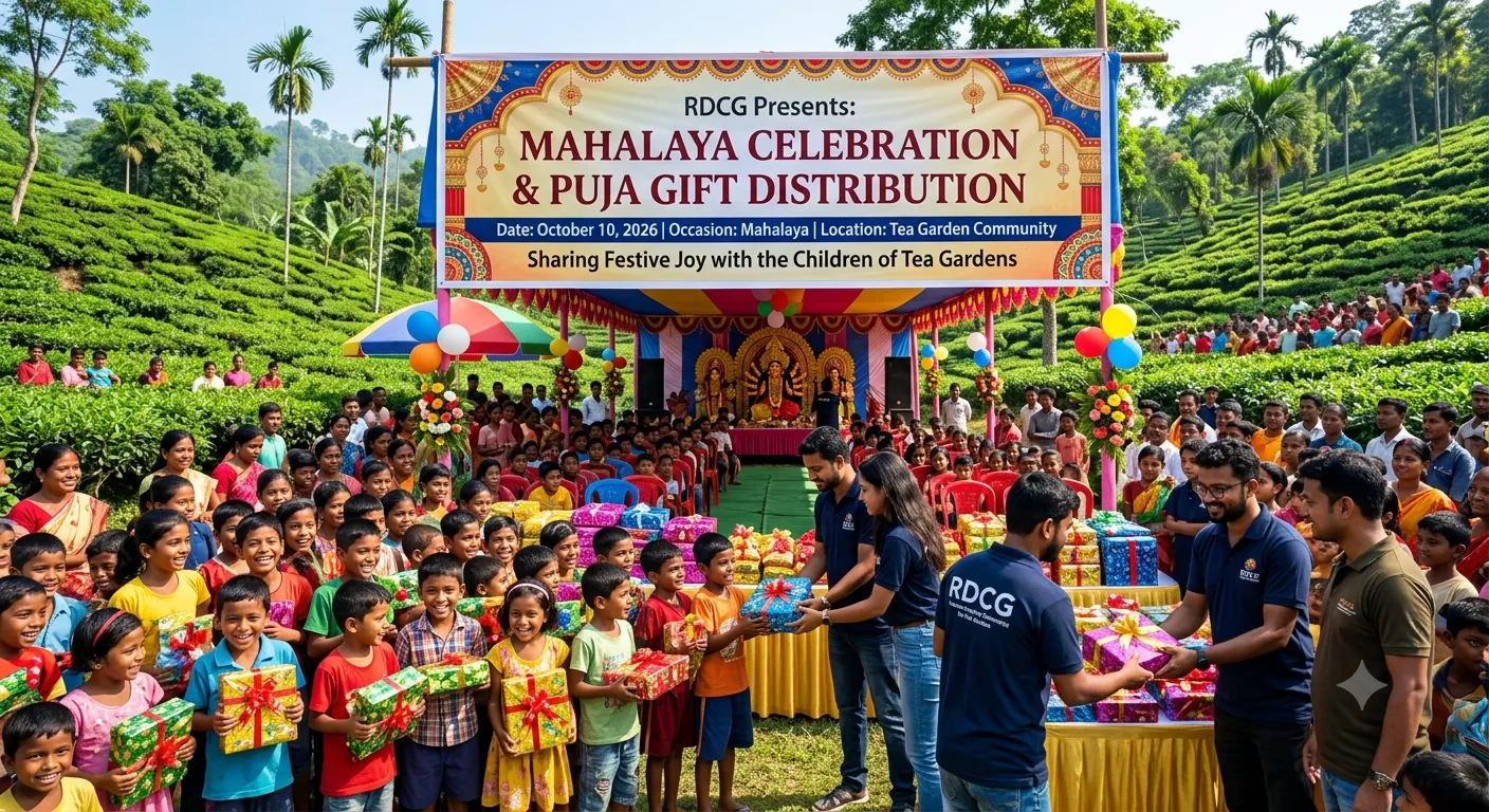 "Anondo Dhara: Distributing Mahalaya Joy in Tea Gardens", Joy of Giving: Mahalaya Tea Garden Drive